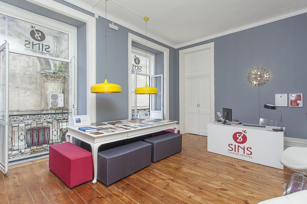 5 Sins Chiado Hostel Lisboa Kültér fotó