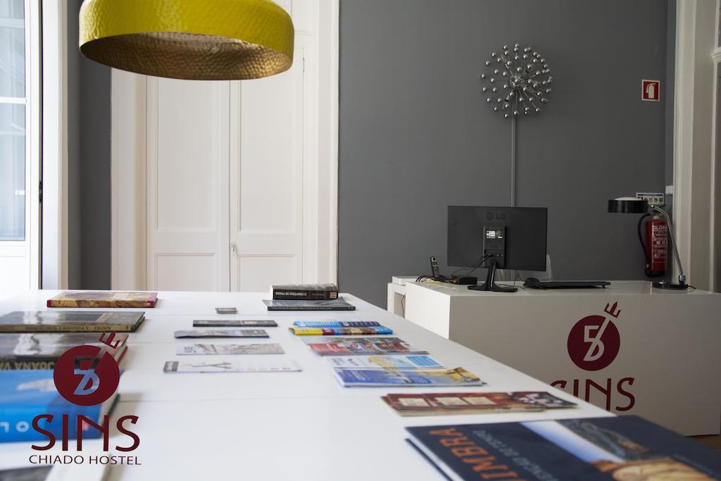 5 Sins Chiado Hostel Lisboa Kültér fotó